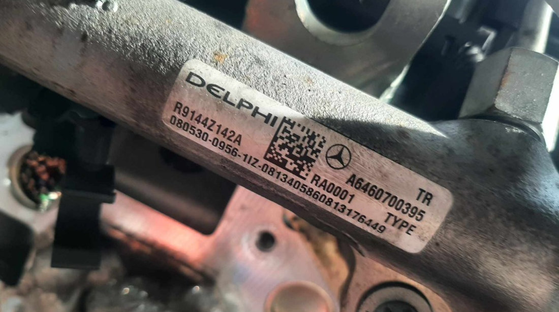 Rampa injectoare delphi mercedes c-class w204 2.2 cdi 646811 euro 4 a6460700395