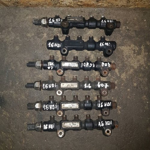Rampa injectoare fiat scudo 1.6 jtd 9hu 90 cai cod 9654592680