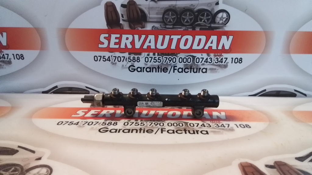 Rampa injectoare Ford Fiesta (2012-2017) [MK8] 1.4 Motorina 2014, 9685297580
