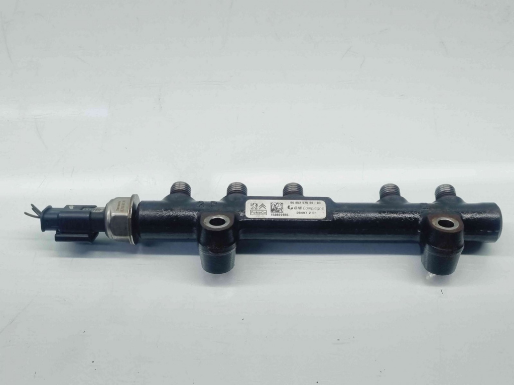 Rampa injectoare Ford Focus 3 Facelift [Fabr 2014-2019] 9685297580 1.6 TDCI T3DA 84KW / 115CP 1.6 TDCI T3DA 84KW / 115CP