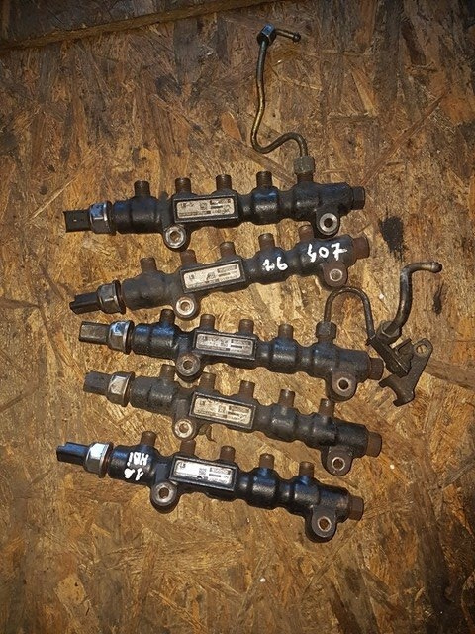 Rampa injectoare ford focus II 1.6 tdci g8da g8db 109 cai cod 9654592680