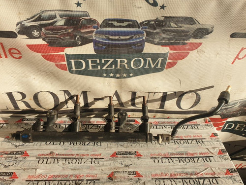 Rampa injectoare + injectoare CITROËN C5 III 1.6 VTi 120cp cod piesa : 757564580-02 / V752817680-07