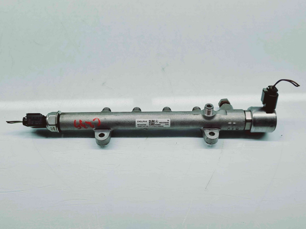 Rampa injectoare Mercedes Clasa C (W204) [Fabr 2007-2014] A6510700495 2.2 CDI 651924 125KW / 170CP