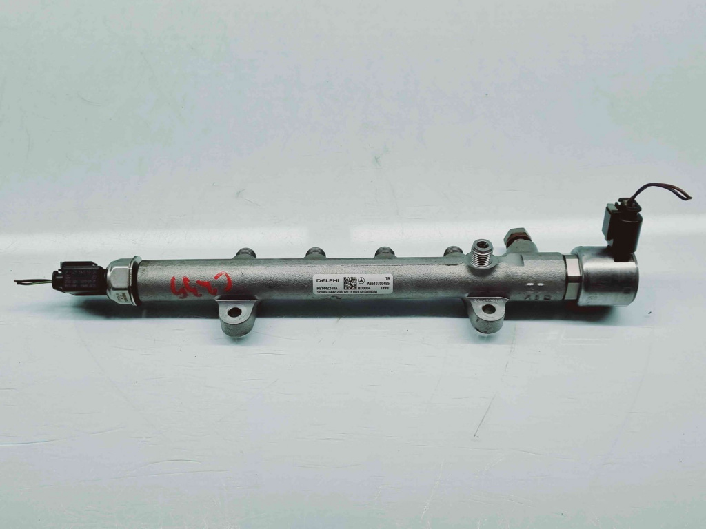 Rampa injectoare Mercedes Clasa C (W204) [Fabr 2007-2014] A6510700495 2.2 CDI 651924 125KW / 170CP