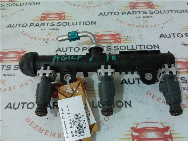 Rampa injectoare OPEL AGILA 1.0 B an fabr. 2003