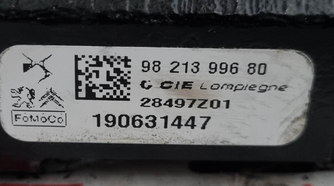 Rampa injectoare Opel Zafira 1.5 120cp cod piesa : 9821399680