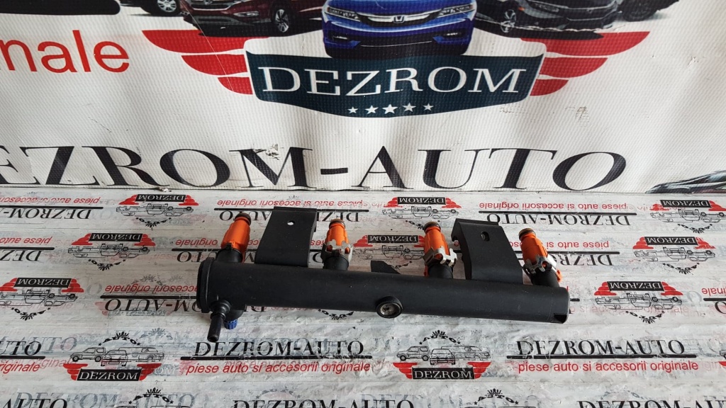 Rampa injectoare Peugeot 1007 1.6 benzina 109cp NFU cod piesa : 9650764780