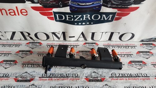Rampa injectoare Peugeot 1007 1.6 benzina 109cp NFU cod piesa : 9650764780