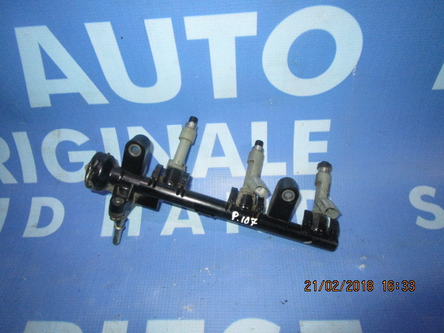 Rampa injectoare Peugeot 107;  2381400010 (cu injectoare)