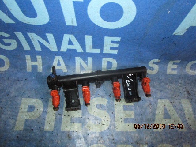 Rampa injectoare Peugeot 307 1.6 16v 2003;  9650764780 (cu injectoare)