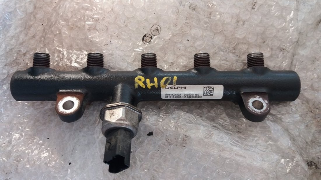 Rampa injectoare peugeot 307 407 508 607 citroen c4 c5 2.0 hdi rh01 9656391180