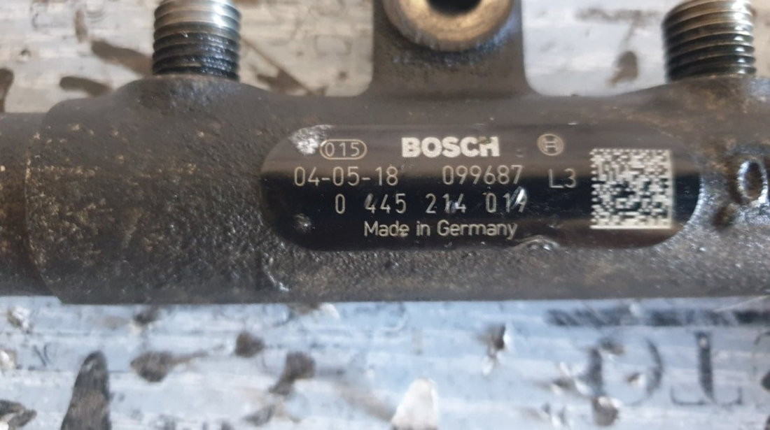 Rampa injectoare Peugeot 607 2.0 HDI 107/109cp cod piesa : 0445214019