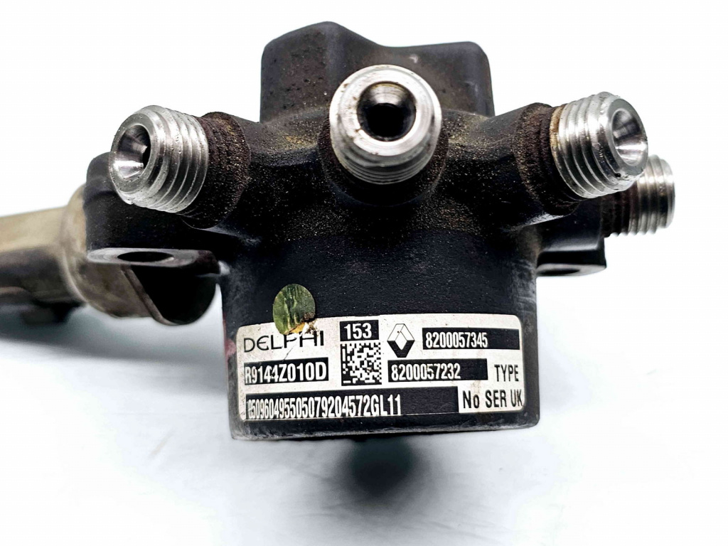 Rampa injectoare Renault Clio 2 / Symbol 1 [Fabr 1998-2008] 8200057345 8200057232 1.5 DCI K9K706 60KW / 81CP