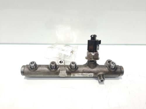 Rampa injectoare stanga cu senzor, Audi A6 Avant (4F5, C6), 2.7 TDI, CAN, cod 059130089AH (id:454807...