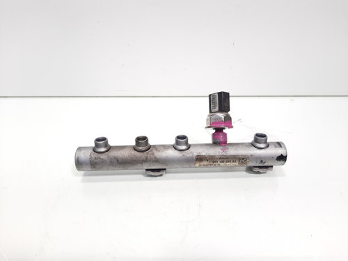 Rampa injectoare stanga cu senzor, cod 059130089AA, Audi A6 Allroad (4FH, C6), 2.7 TDI, BPP (id:6008...