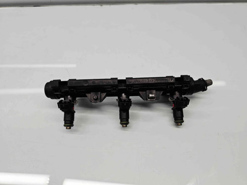 Rampa injectoare Volkswagen Polo (9N) [Fabr 2001-2008] 03E133320A 1.2 Benz BZG 51KW / 70CP