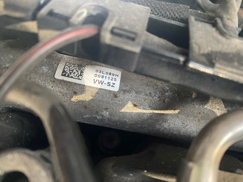 Rampa injectoare Vw Golf 6 1.6 TDI 2010 2011 2012 2013 2014 cod 03L089H