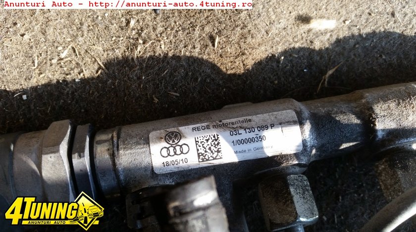 Rampa injectoare Vw Passat 3c B6 2.0 TDI 2009 2010 2011