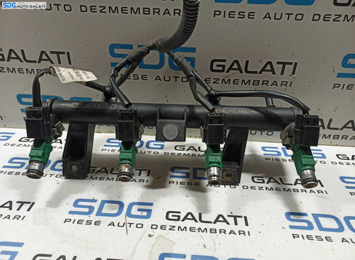 Rampa Injector Injectoare Peugeot 307 1.6 i Benzina 2002 - 2008 Cod 9655833580 01F023 29492 [X3714]