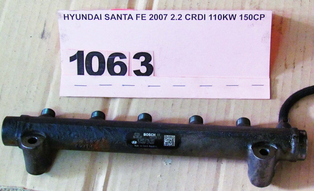 RAMPA MOTORINA INJECTOARE SANTA FE 2.2 CRDI 2007 2008 2009 155CP