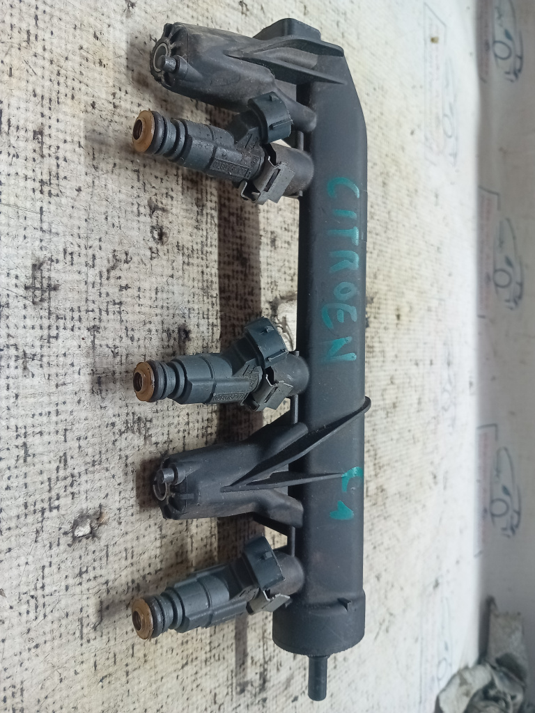 Rampa plus injectoare Citroen C1 1.2 Benzina 2016, 9675361180