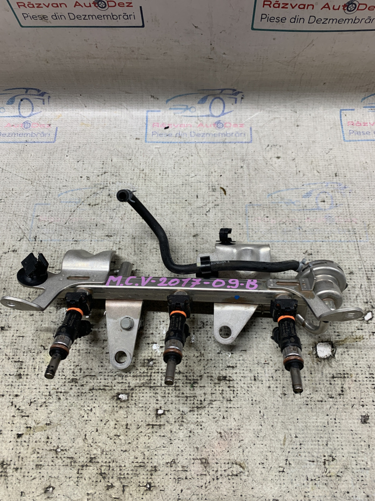 Rampa plus injectoare Dacia Logan Mcv 0.9 Benzina 2017, 175201470R / 166004787R