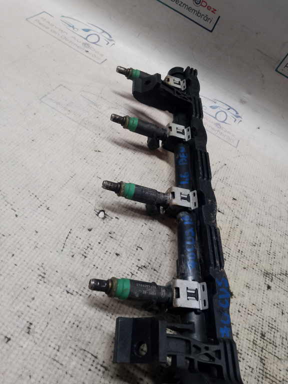 Rampa plus injectoare Ford Focus 1.6, 98MFBC9F593