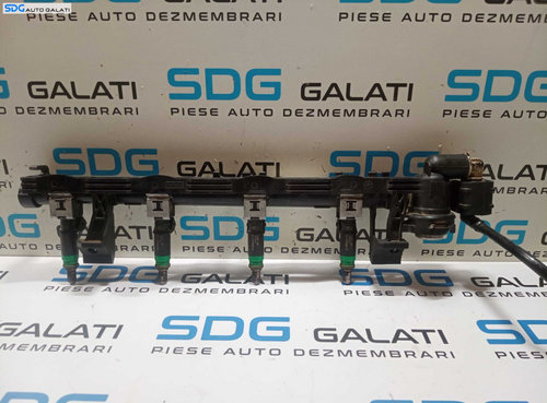 Rampa Presiune cu Injector Injectoare Ford Mondeo 4 1.6 2007 - 2015 Cod 5M5G-9H487-BA 98MF-BC [M6005...