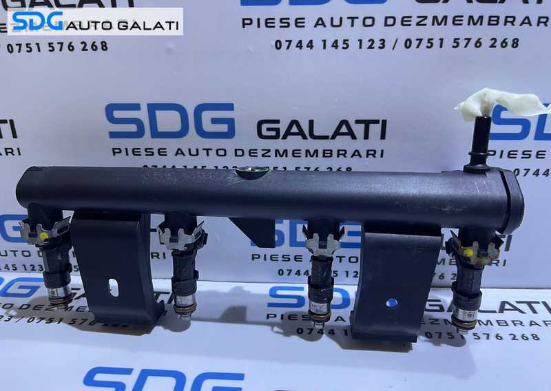 Rampa Presiune cu Injector Injectoare Peugeot 308 1.6 16V 2008 - 2014 Cod 0280158057 9650764780