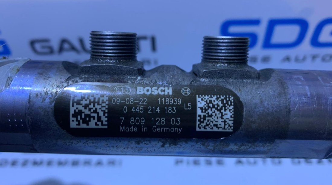 Rampa Presiune Injectoare cu Senzor Regulator BMW X3 E83 2.0 d N47 2003-2010 Cod: 7809128
