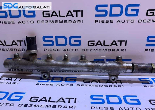 Rampa Presiune Injectoare cu Senzor Regulator Renault Trafic 2 1.9 dCI 2001 - 2010 Cod 0445214024 82...