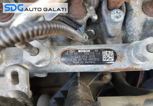 Rampa Presiune Injectoare Renault Megane 2 1.9 DCI F9Q 2002 - 2008 Cod 8200347174 0445214015[S0294]