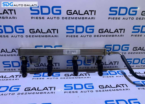 Rampa Presiune Injector Injectoare Ford Focus 2 1.8 B QQDA QQDB 2004 - 2010 Cod 4M5G-9D280-DB 4M5G-H...