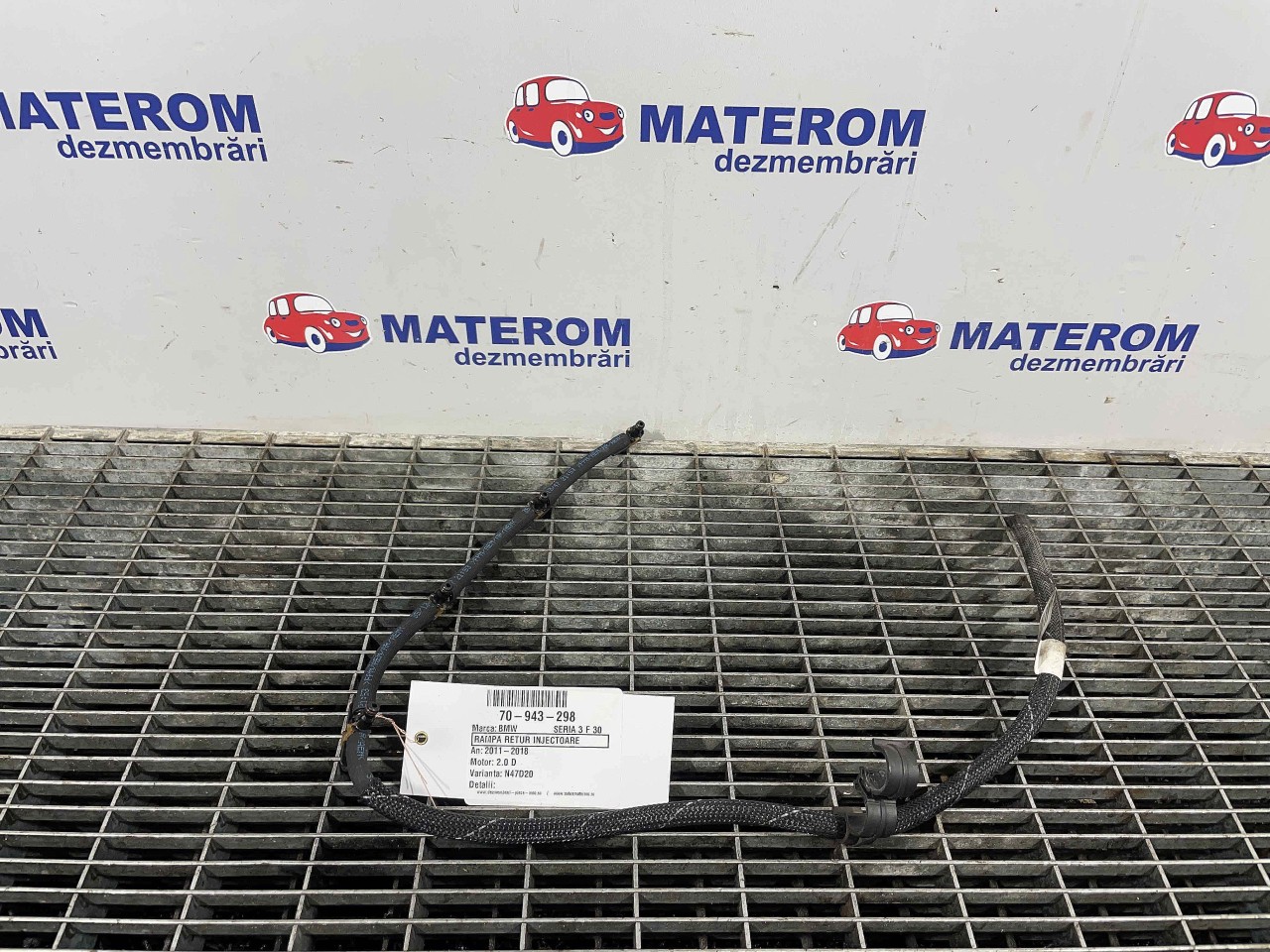 RAMPA RETUR INJECTOARE BMW SERIA 3 F 30 2.0 D - (2011 2018)