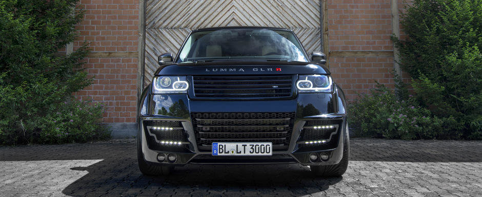 Range Rover by LUMMA Design: Tratament cu piele, carbon si Alcantara