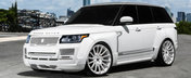 Sensation White. Sau aveti voi un nume mai bun pentru acest Range Rover tunat de cei de la MC Customs?