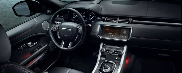 Range Rover Evoque se innoieste cu un display de 10.2 inch si o editie speciala pe nume Ember