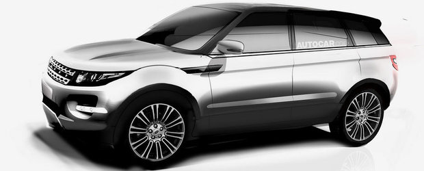 Range Rover Evoque va primi o versiune XL in 2016