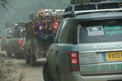 Range Rover Hybrid a parcurs 'Drumul Matasii'