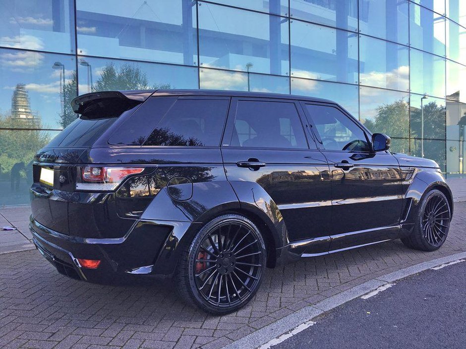 Range Rover Sport cu kit de la Hamann