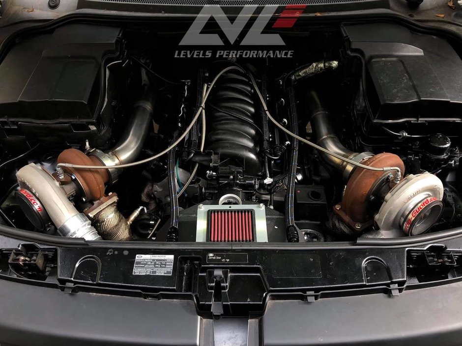 Range Rover Sport cu motor V8 twin-turbo