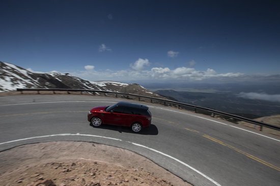 Range Rover Sport la Pikes Peak 2013