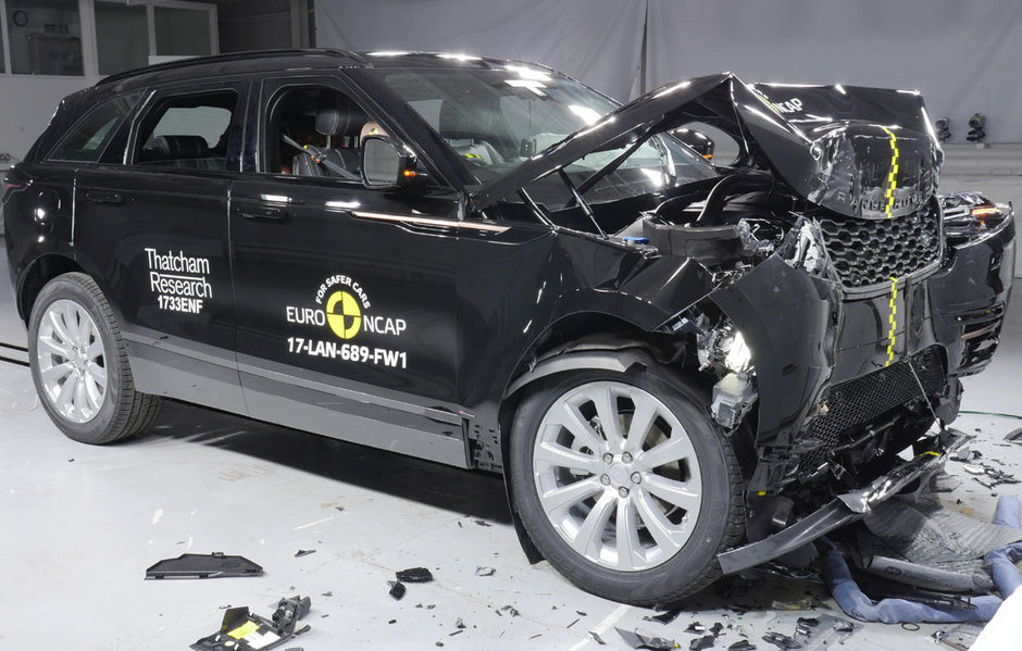 Range Rover Velar la Euro NCAP