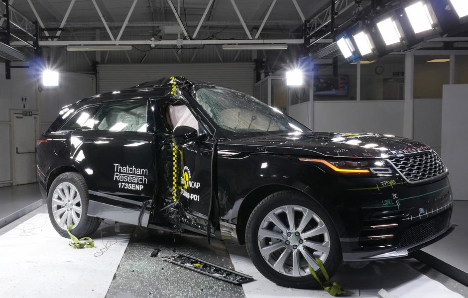 Range Rover Velar la Euro NCAP