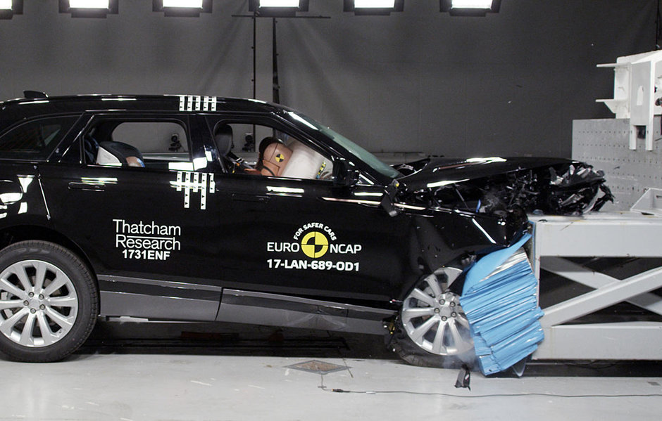 Range Rover Velar la Euro NCAP