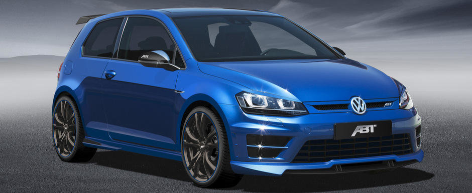 Rapid ca un Porsche 911: Noul VW Golf R primeste tratamentul ABT