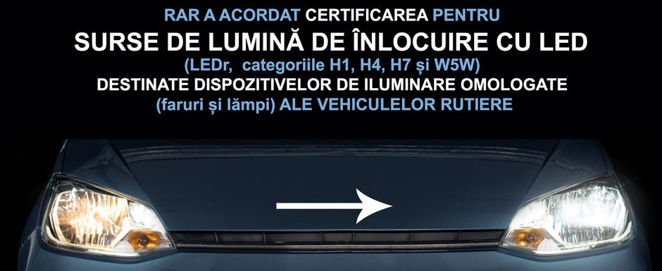 RAR a facut anuntul asteptat de toata lumea. Soferii isi pot monta acum, legal, pe masini becuri LED RAR a facut anuntul asteptat de toata lumea. Soferii isi pot monta acum, legal, pe masini becuri LED