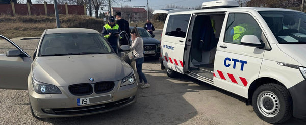 RAR a oprit mai multe masini pentru verificari in trafic. Ce a descoperit