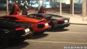 Razboiul evacuarilor: Trei Lamborghini-uri nimicesc linistea noptii