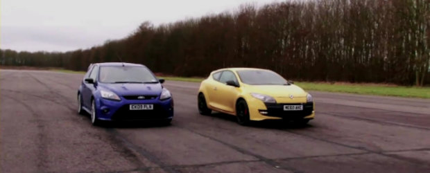 Razboiul hot hatch-urilor: Megane RS Superchips vs. Megane RS vs. Focus RS